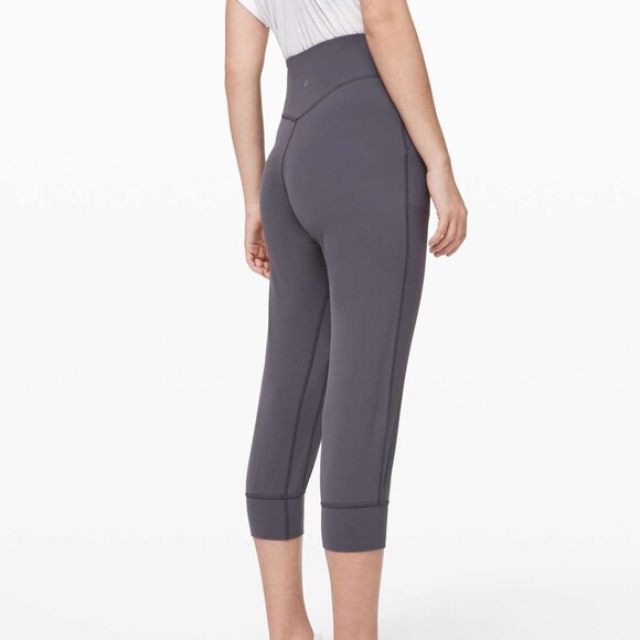 Lululemon Align Jogger Crop *23" Moonwalk Size 6 Gray - Picture 1 of 14